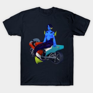 Biker Royal Tang Mermaid T-Shirt